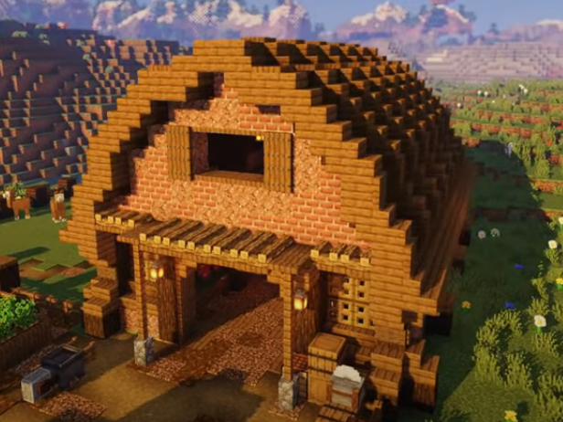 minecraft barn