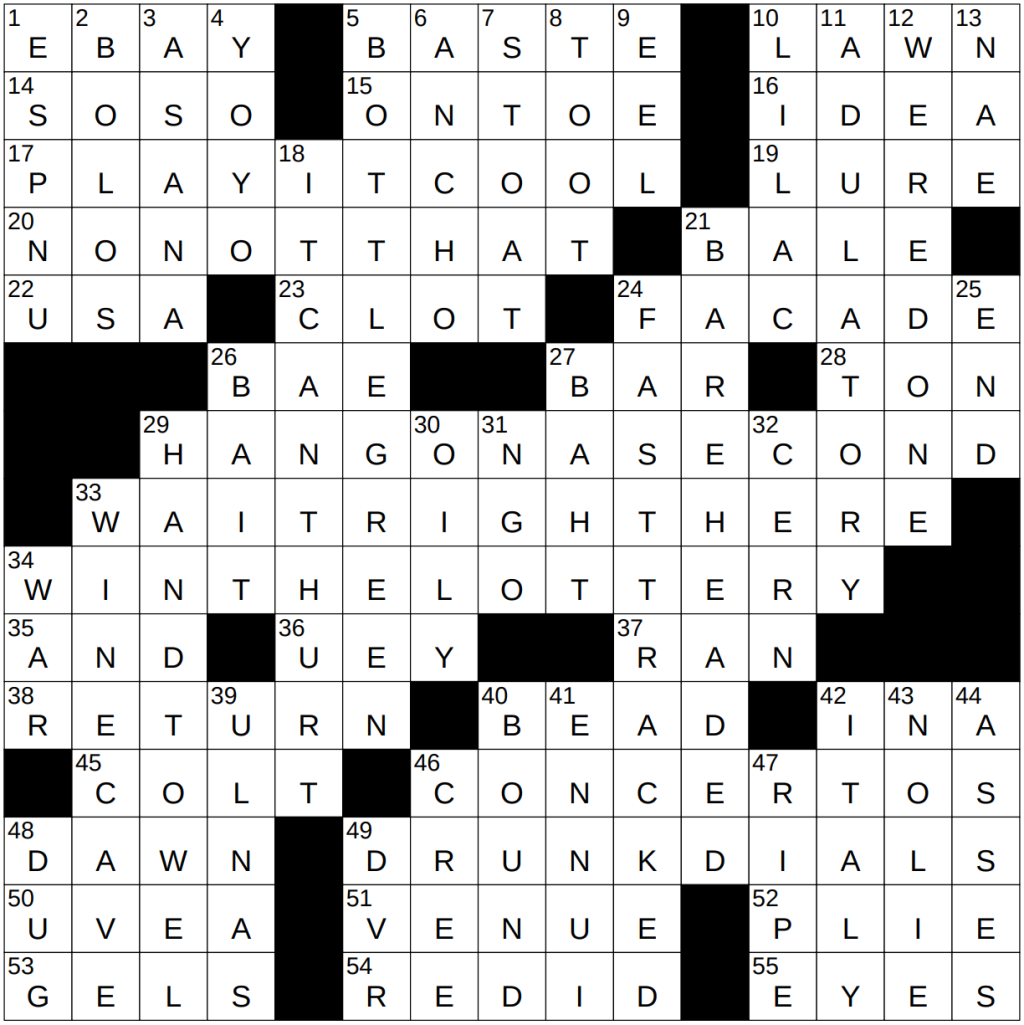 Crossword