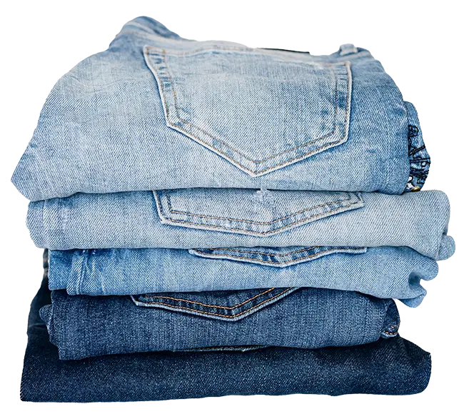 Starched Jeans